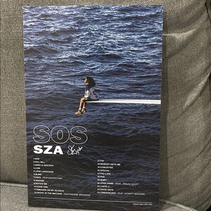 SZA SOS  poster